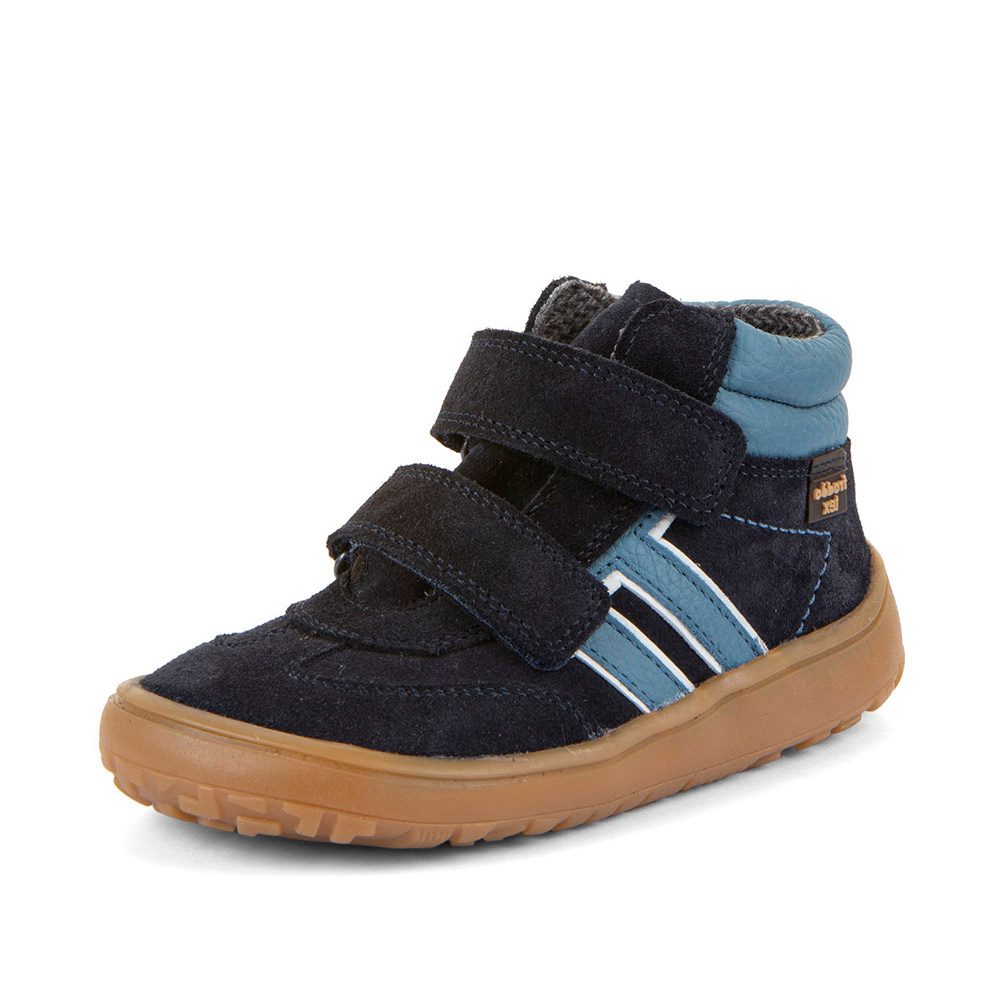 Chlapecké celoroční kotníkové barefoot boty F-MOTION TEX DARK BLUE Froddo G3110285 - 35