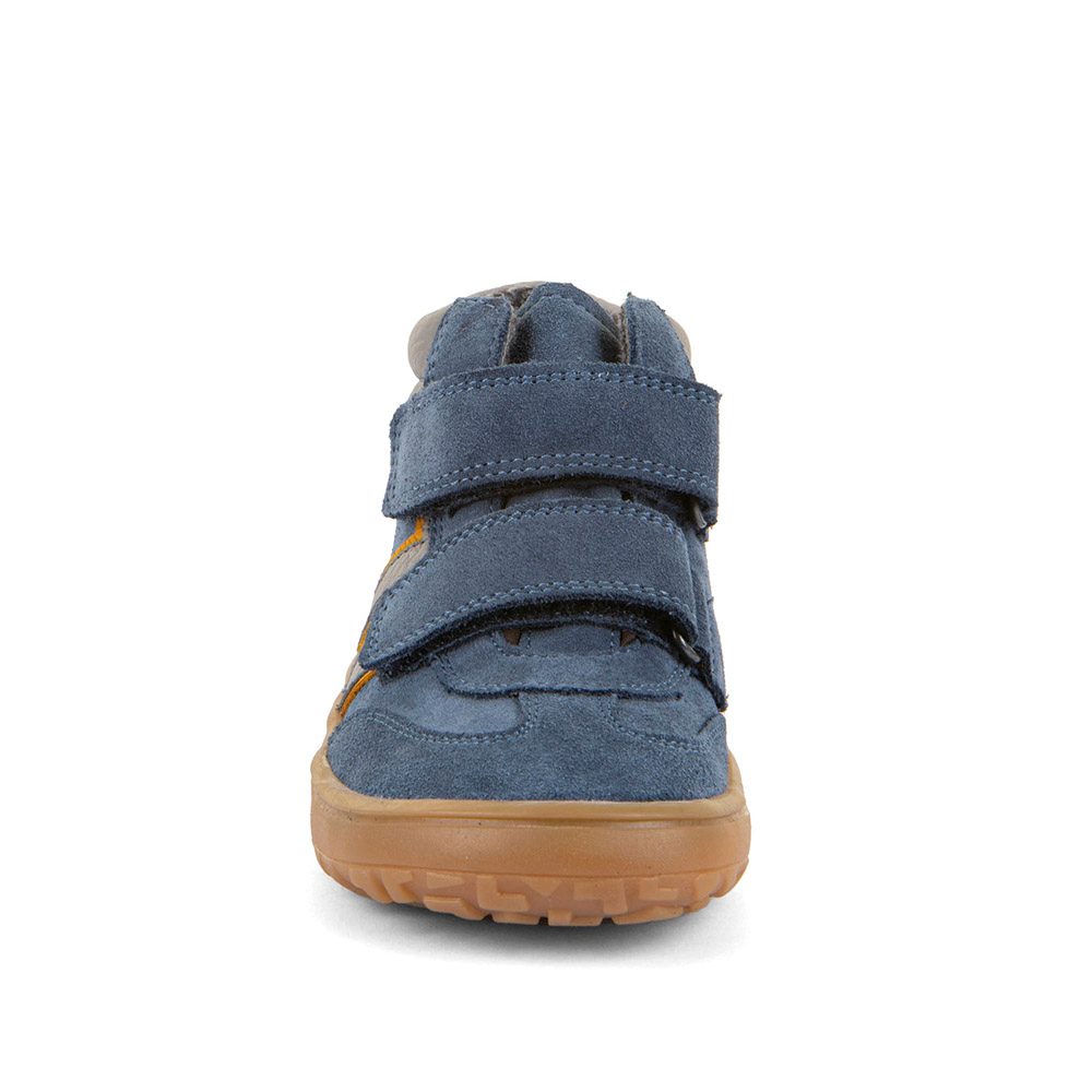 Chlapecké celoroční kotníkové barefoot boty F-MOTION TEX DENIM Froddo G3110285-2 - 35