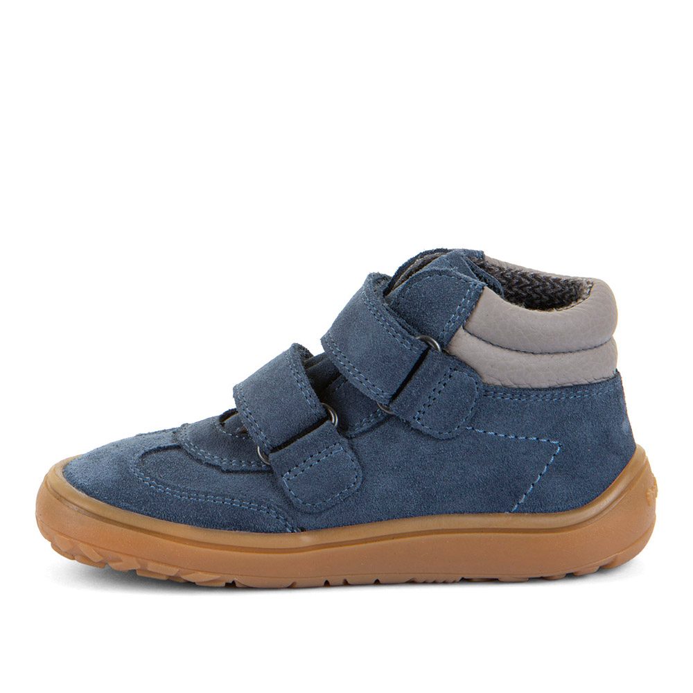 Chlapecké celoroční kotníkové barefoot boty F-MOTION TEX DENIM Froddo G3110285-2 - 35