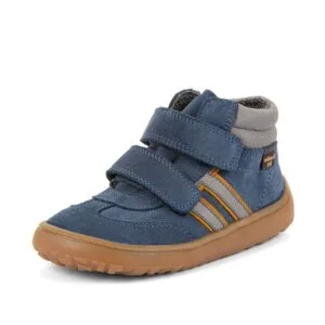 Chlapecké celoroční kotníkové barefoot boty F-MOTION TEX DENIM Froddo G3110285-2 - 35