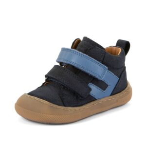 Chlapecké celoroční kotníkové barefoot boty MALY F DARK BLUE Froddo G2130380 - 26