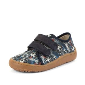 Chlapecké plátěné barefoot tenisky CANVAS BLUE+ Froddo G1700440-29 - 35