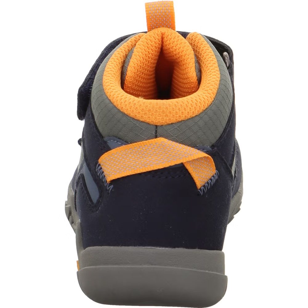 Dětské kotníkové celoroční tenisky Superfit barefit TRACE GTX Green/Orange 1-006042-8010 - 35