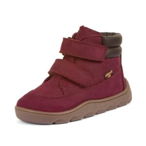 Dětské zimní barefoot boty ZERU TEX BORDEAUX Froddo G2110150-9 - 28