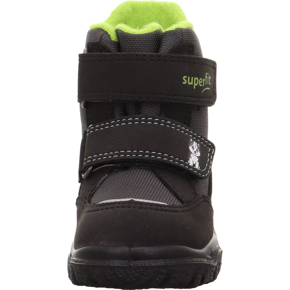 Dětské zimní boty HUSKY1 Black/Light Green Superfit 1-006047-0020 - 30