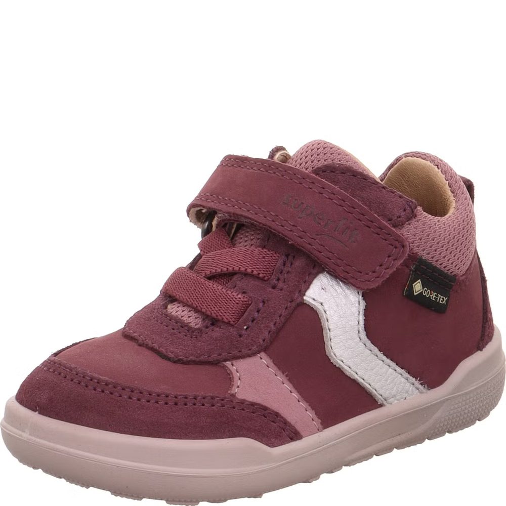 Dívčí barefit tenisky SUPERFREE 2.0 Red/Purple GTX Superfit 1-100202-5000 - 28