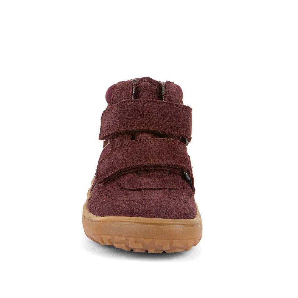 Dívčí celoroční kotníkové barefoot boty F-MOTION TEX BORDEAUX Froddo G3110285-7 - 35