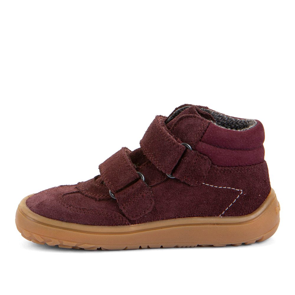 Dívčí celoroční kotníkové barefoot boty F-MOTION TEX BORDEAUX Froddo G3110285-7 - 35