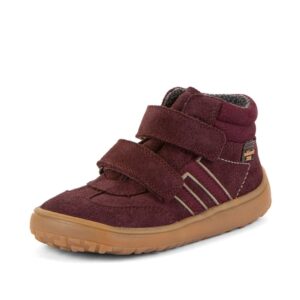 Dívčí celoroční kotníkové barefoot boty F-MOTION TEX BORDEAUX Froddo G3110285-7 - 35