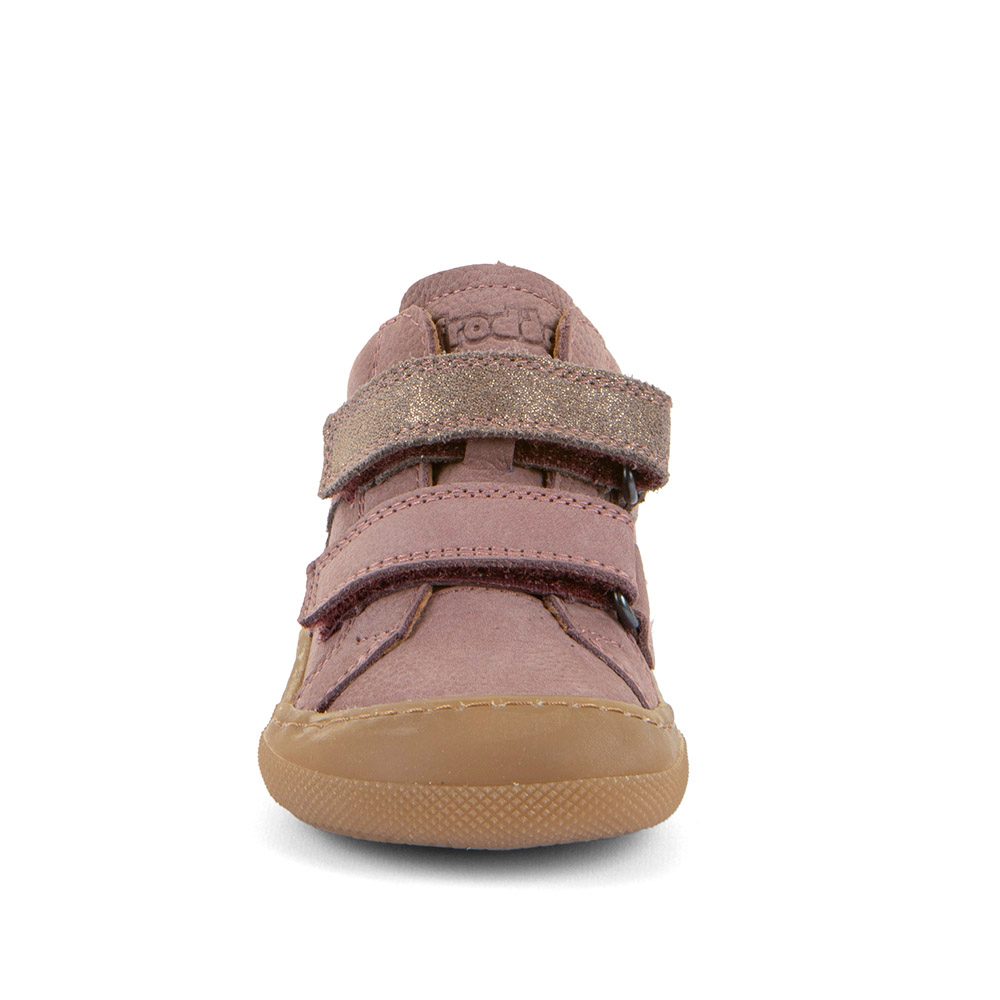 Dívčí celoroční kotníkové barefoot boty MALY F DARK PINK Froddo G2130380-3 - 26