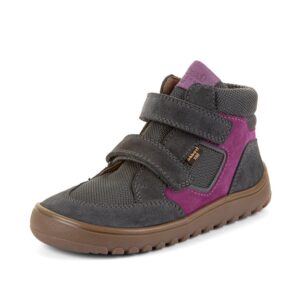 Dívčí celoroční kotníkové barefoot boty UP HILL TEX DARK GRAY Froddo G3110281-14 - 37
