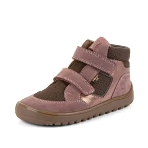 Dívčí celoroční kotníkové barefoot boty UP HILL TEX DARK PINK Froddo G3110281-9 - 37