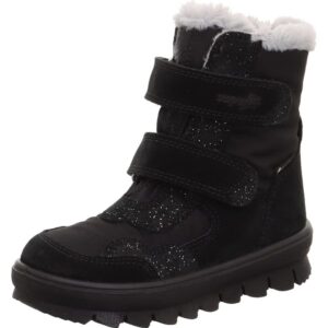 Dívčí zimní boty FLAVIA Black/Silver GTX Superfit 1-000229-0000 - 38