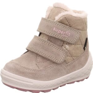 Dívčí  zimní boty GROOVY 2.0 Beige/Pink GTX Superfit 1-106314-4000 - 30