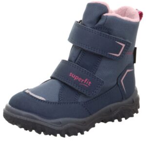 Dívčí zimní boty HUSKY Blue/Pink Superfit 1-006081-8010 - 39