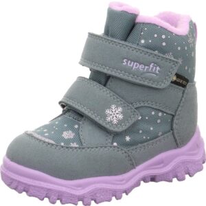 Dívčí zimní boty HUSKY1 Light Green/Purple Superfit 1-006045-7510 - 30