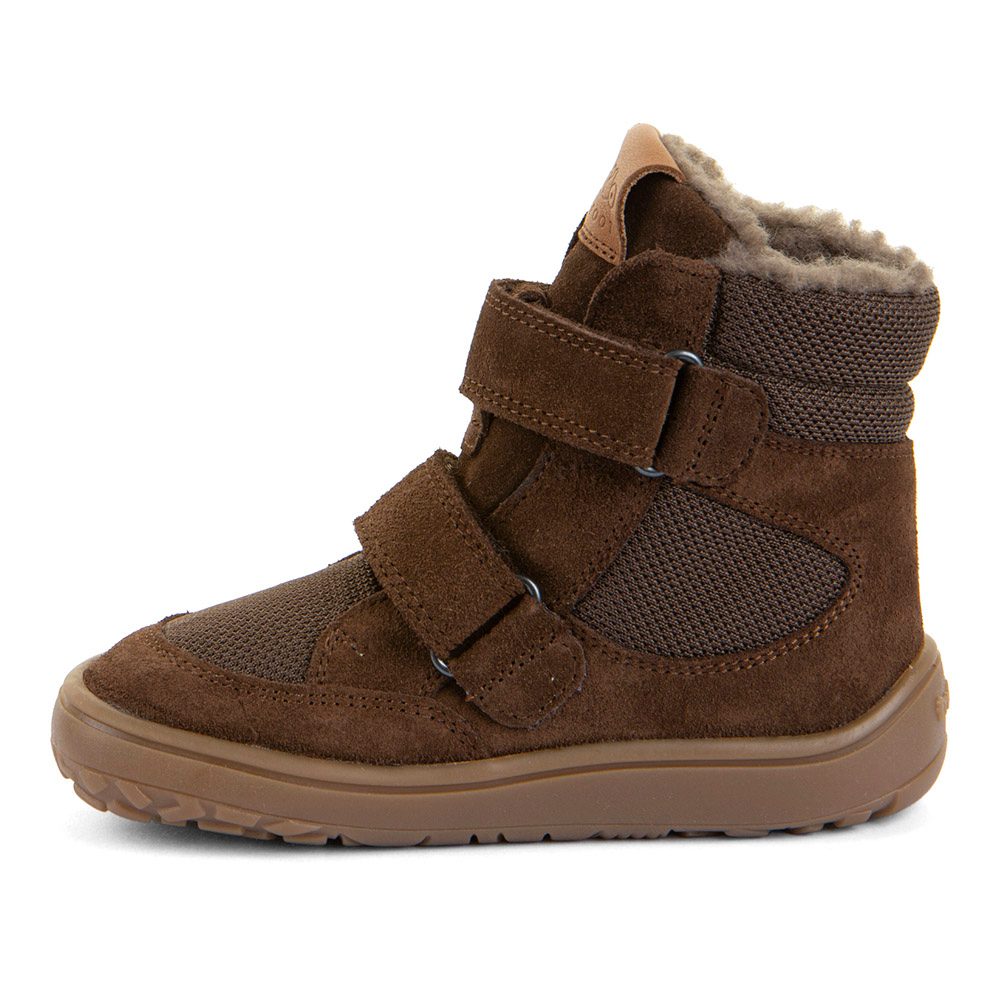Chlapecké zimní barefoot boty TEX WINTER Dark Brown Froddo G3160247-17 - 40