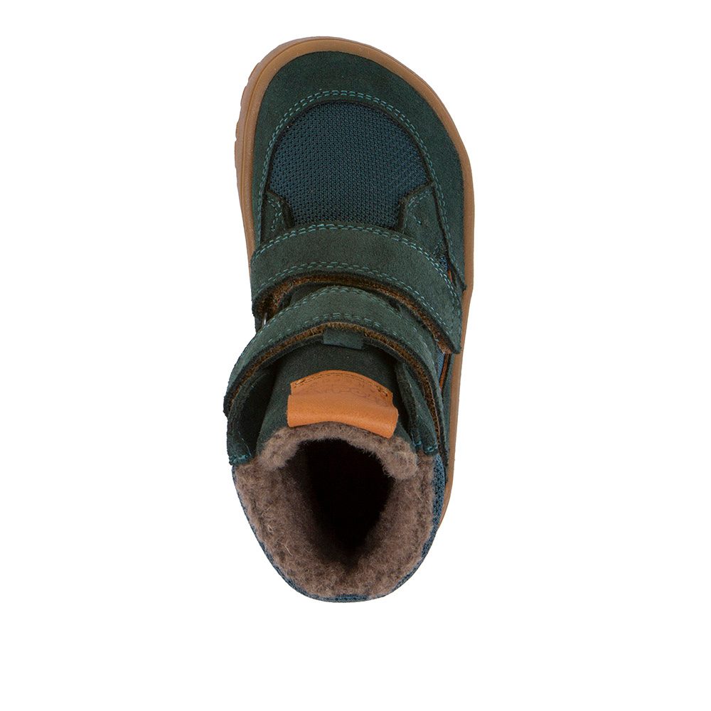 Chlapecké zimní barefoot boty TEX WINTER Petroleum Froddo G3160247-3 - 40