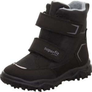 Chlapecké zimní boty HUSKY Black/Light Grey Superfit 1-006081-0000 - 39