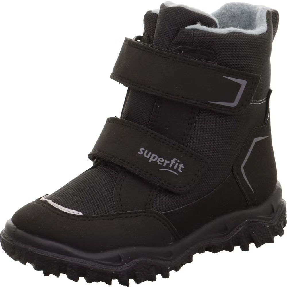 Chlapecké zimní boty HUSKY Black/Light Grey Superfit 1-006081-0000 - 39