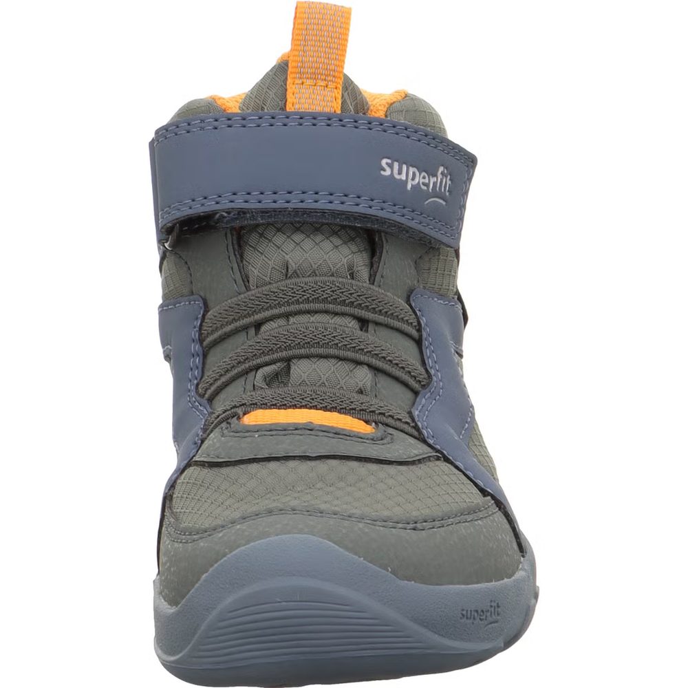 Dětská celoroční barefit obuv Superfit TRACE GTX Green/Orange 1-006034-7010 - 35