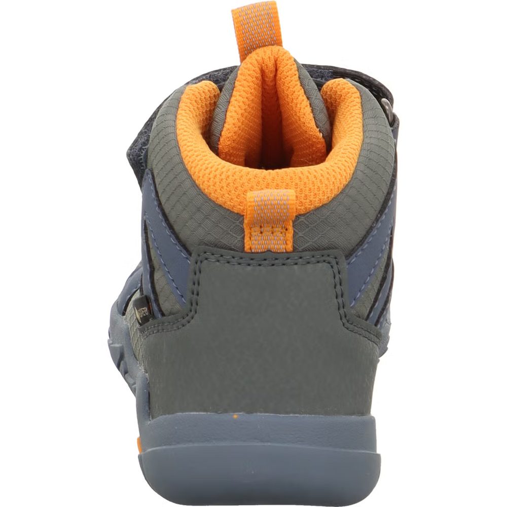 Dětská celoroční barefit obuv Superfit TRACE GTX Green/Orange 1-006034-7010 - 35