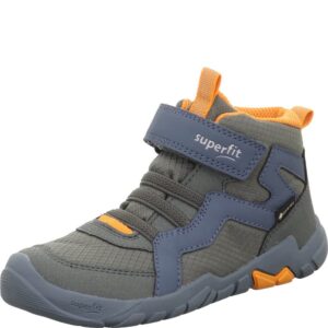 Dětská celoroční barefit obuv Superfit TRACE GTX Green/Orange 1-006034-7010 - 35