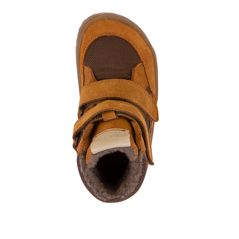 Dětské zimní barefoot boty TEX WINTER Cognac Froddo G3160247-4 - 40