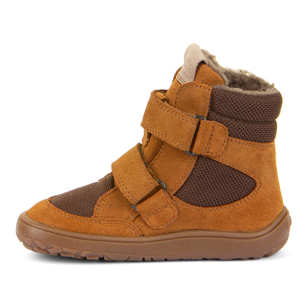Dětské zimní barefoot boty TEX WINTER Cognac Froddo G3160247-4 - 40