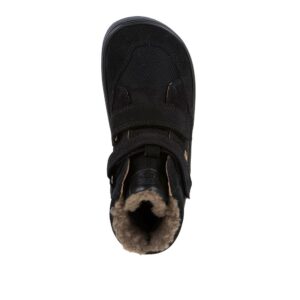 Dětské zimní barefoot boty UP HILL WOOL Black Froddo G3160262-9 - 37