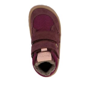 Dívčí zimní barefoot boty TEX WOOL Bordeaux Froddo G3110266-36W - 36