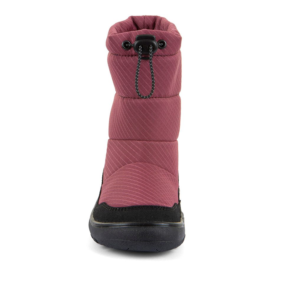 Dívčí zimní barefoot boty UP SNOW TEX Bordeaux Froddo G3160263-5 - 38