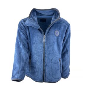 Unisex mikina chlupatá se stojáčkem Pidilidi PD1206-04 modrá - XXL